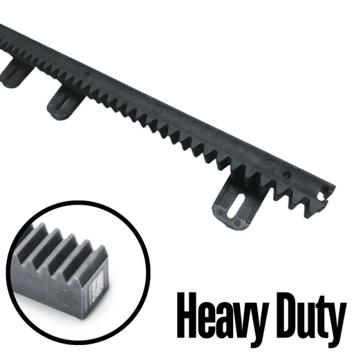 rack sliding gate fence open