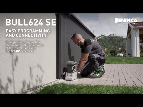 Video Beninca BULL roller gate Italian brand features.